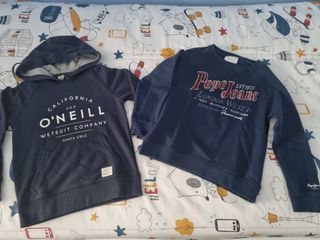 Sudadera oneill y pepe jeans niño