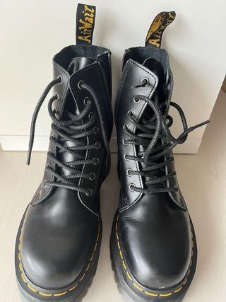 BOTAS Dr Martens: PLATAFORMA JADON DE PIEL SMOOTH