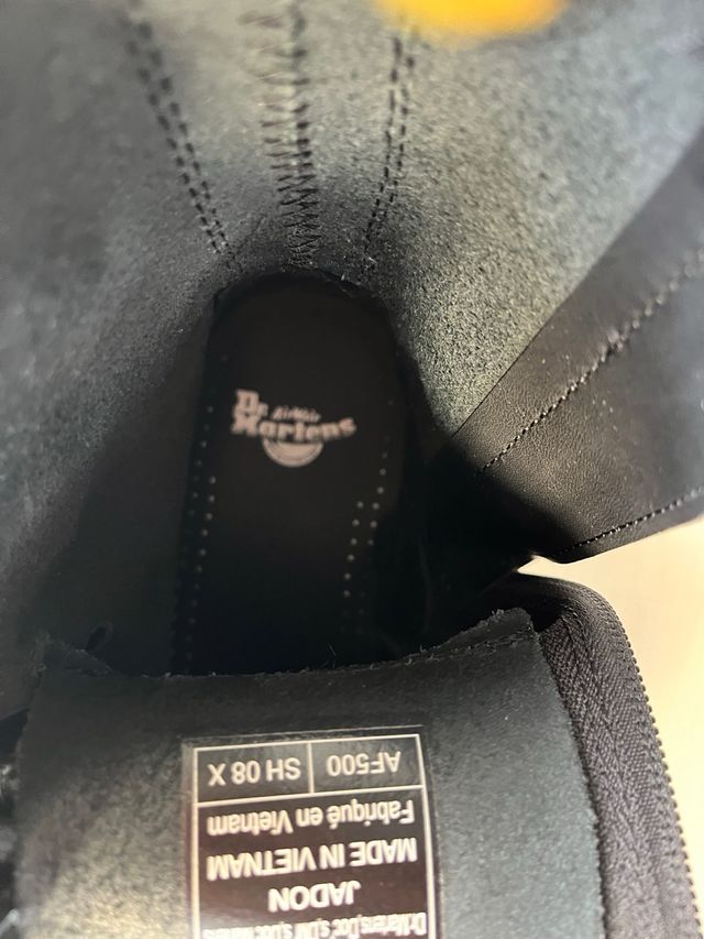 BOTAS Dr Martens: PLATAFORMA JADON DE PIEL SMOOTH