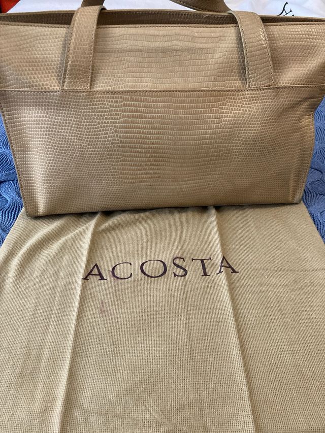 Bolso de piel de Acosta