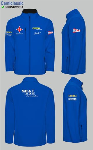 Chaqueta seat competicion tlos modelos porte gra! 