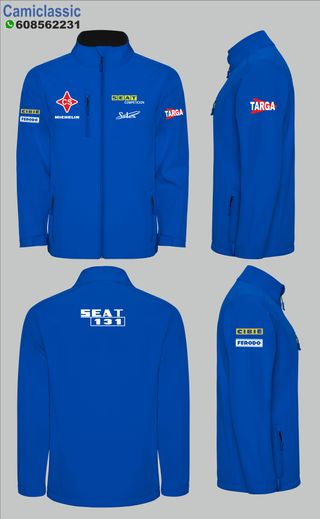 Chaqueta seat competicion tlos modelos porte gra!