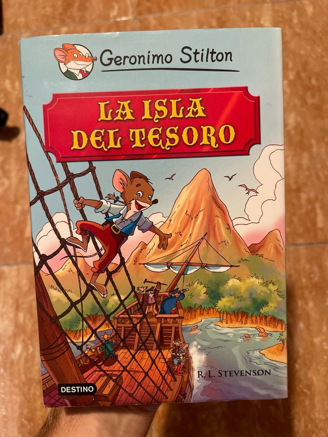 Libro “Gerónimo Stilton: La isla del tesoro”