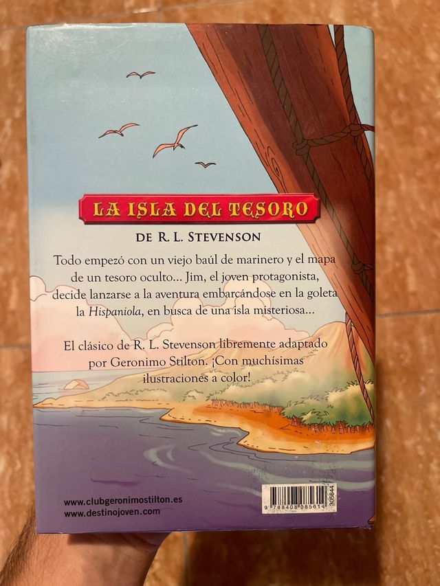 Libro “Gerónimo Stilton: La isla del tesoro”