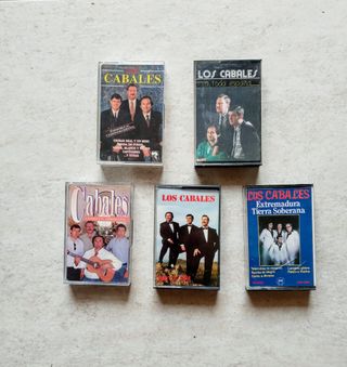 5 cassettes de Los Cabales
