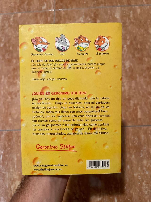 Libro “El libro de los juegos de viaje”