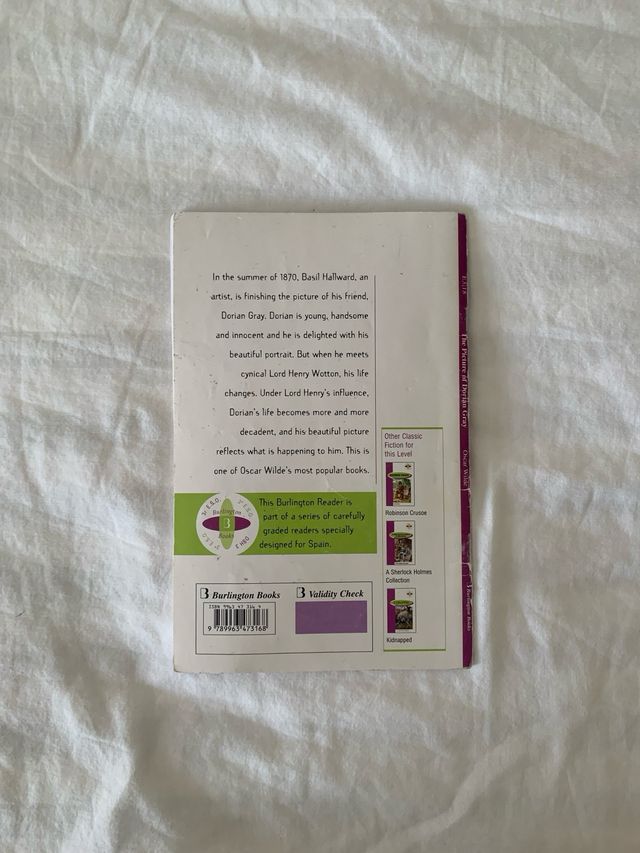 Libro: the picture of dorian gray