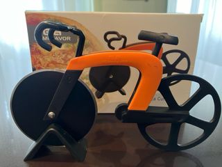 taglia pizza bici corsa, nuovo