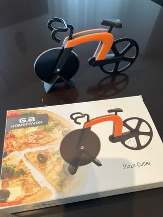 taglia pizza bici corsa, nuovo