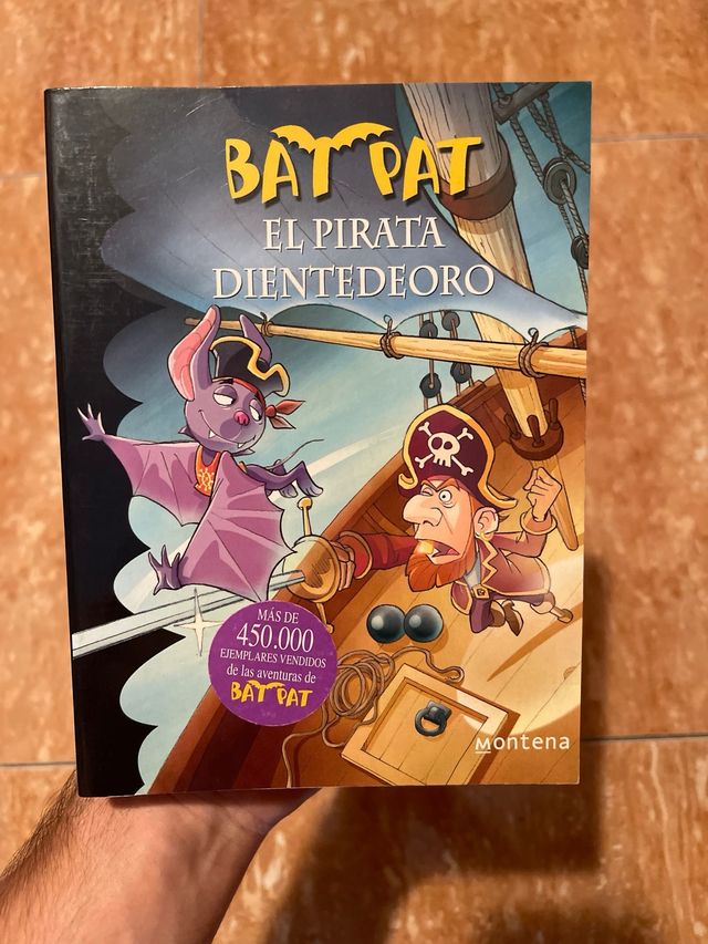 Libro “Bat Pat el pirata dientedeoro”