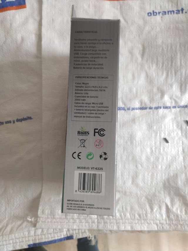 Ventilador de cuello nuevo