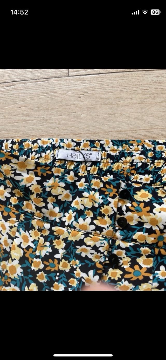 Falda larga nueva con etiqueta