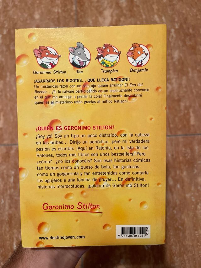 Libro “Agarraos los bigotes... que llega ratigoni”