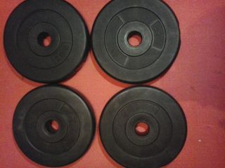 ✅ 28MM-30MM 4 DISCOS DE 2.5KG DE 30MM  KLARFIT