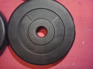 ✅ 28MM-30MM 4 DISCOS DE 2.5KG DE 30MM  KLARFIT