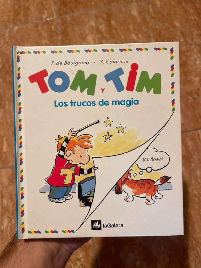 Libro “TOM Y TIM Los trucos de magia”