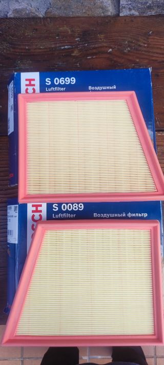 Pack filtros de aire Bosch  Jaguar F Pace V6 3.0