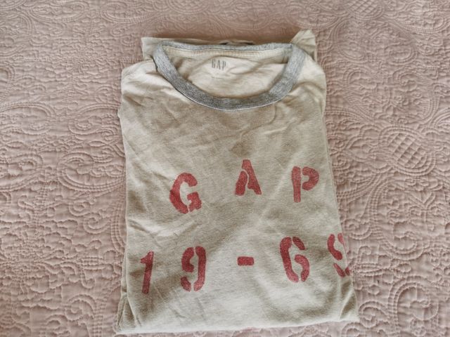 Camiseta Gap talla S beige