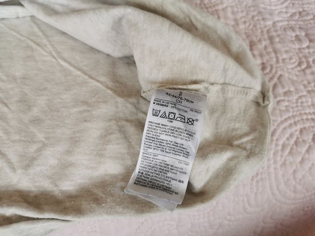 Camiseta Gap talla S beige