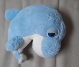 Peluche cane e delfino