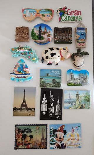 Lote de imanes de nevera