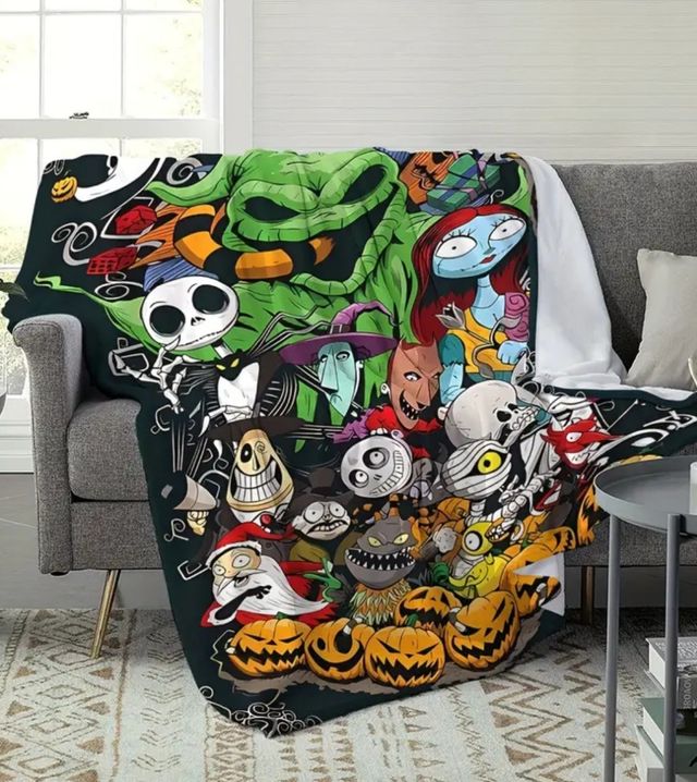 🎃 Manta Pesadilla Antes de Navidad