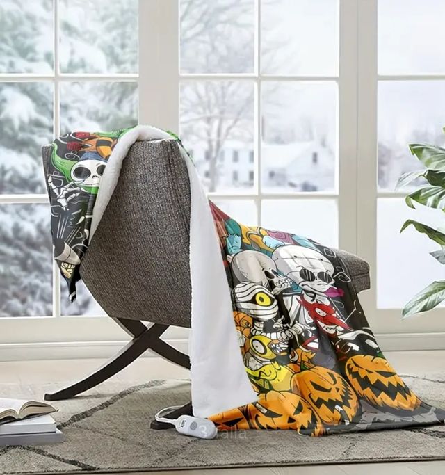 🎃 Manta Pesadilla Antes de Navidad