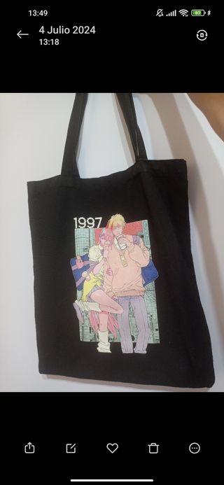 Tote bag de Anime Chainsaw Man 