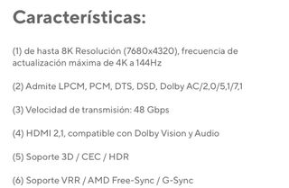 Interruptor divisor HDMI 2 en 1 Switch