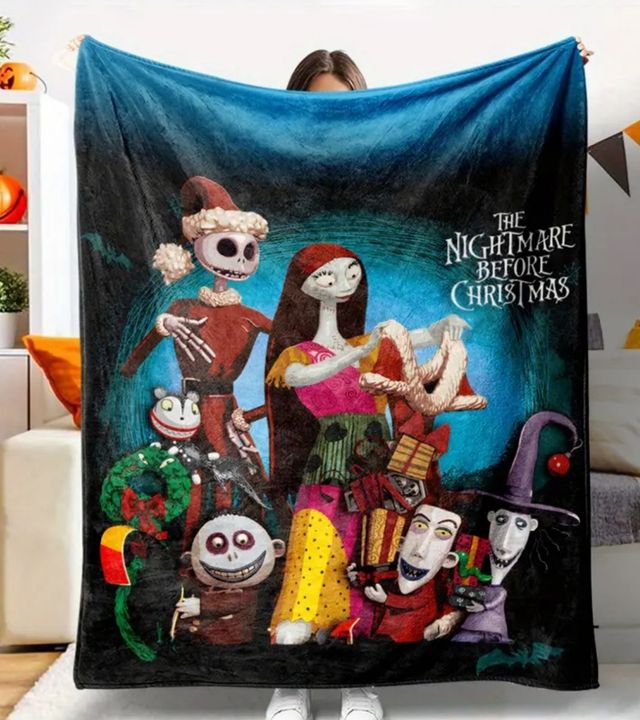 🎃 Manta Pesadilla Antes de Navidad