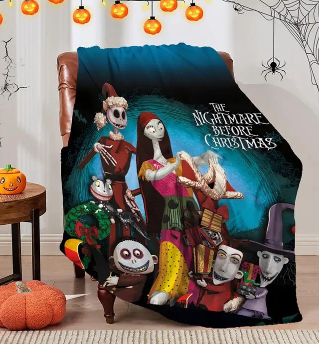 🎃 Manta Pesadilla Antes de Navidad