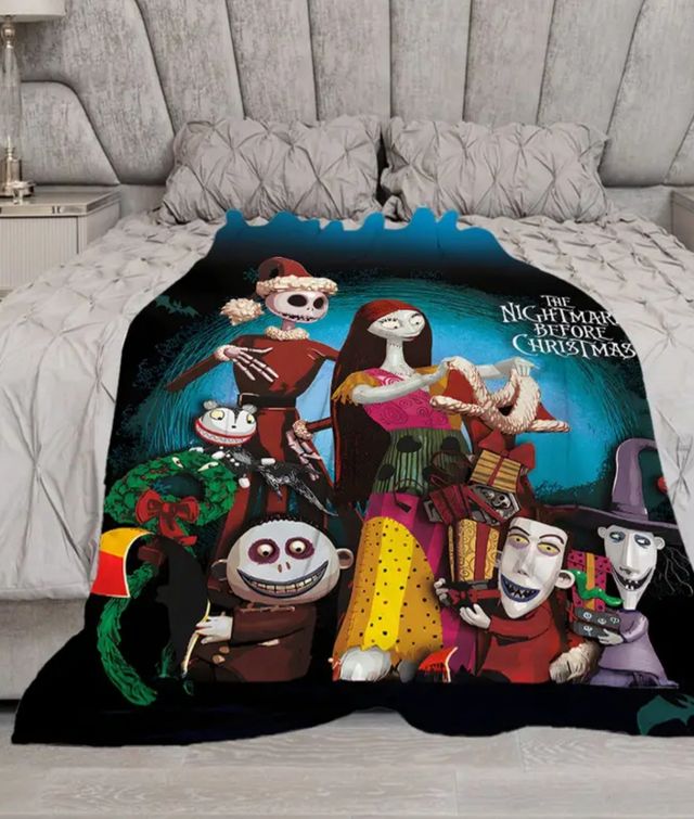 🎃 Manta Pesadilla Antes de Navidad