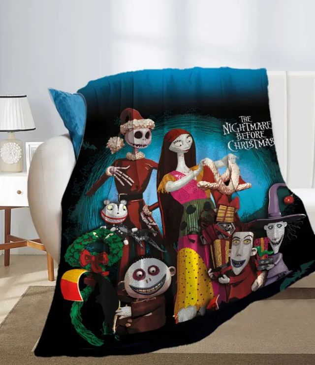 🎃 Manta Pesadilla Antes de Navidad