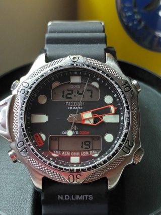 Reloj citizen promaster c500 