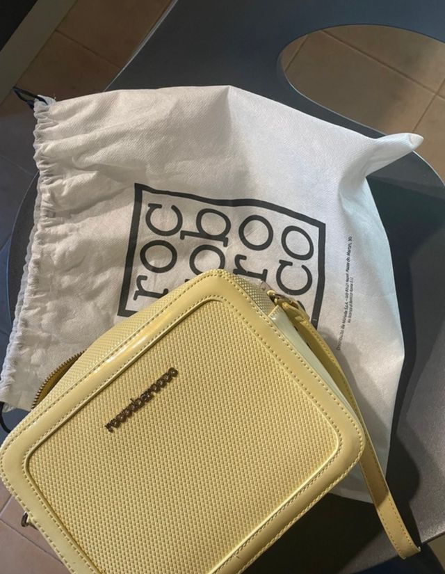 Borsa gialla RoccoBarocco