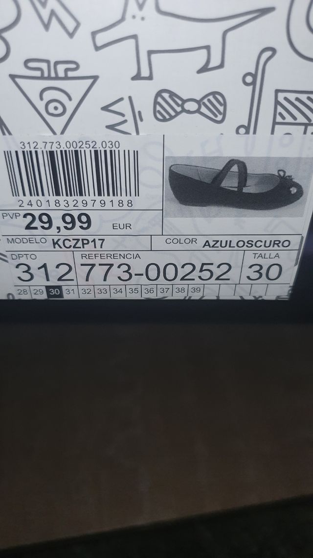 Zapatos niña