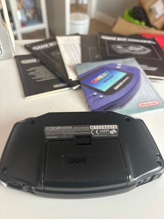 Nintendo gameboy advance edicion mario kart