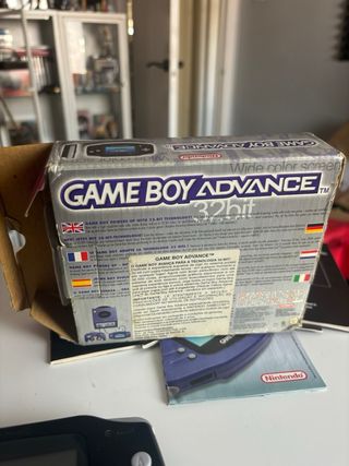 Nintendo gameboy advance edicion mario kart