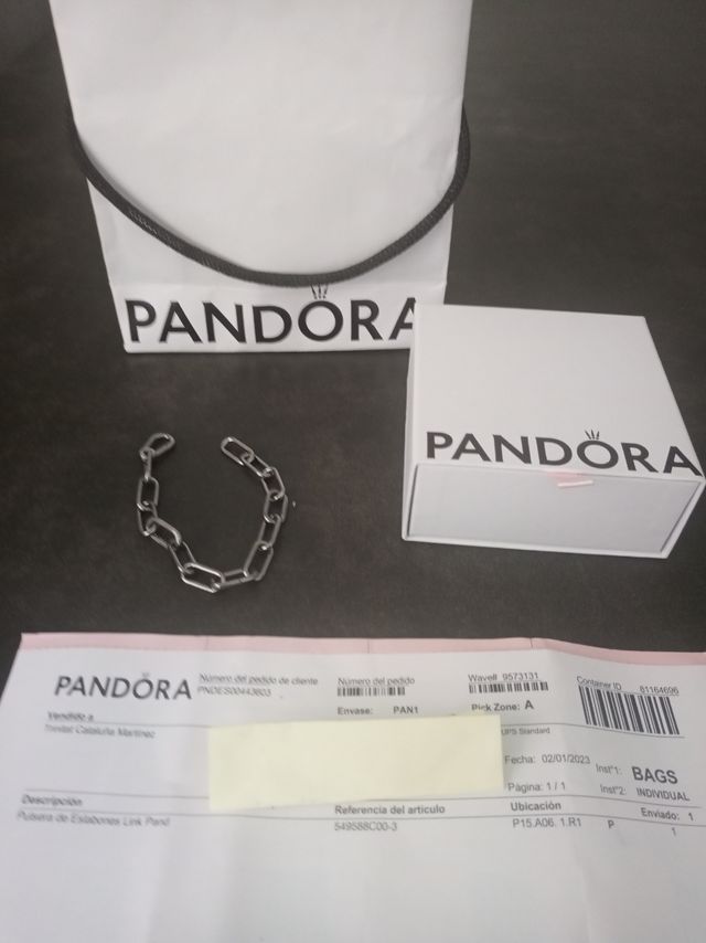 Pulsera Pandora Me Rutenio