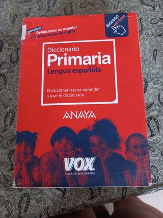 Diccionario de Primaria (Spanish and English Edition)