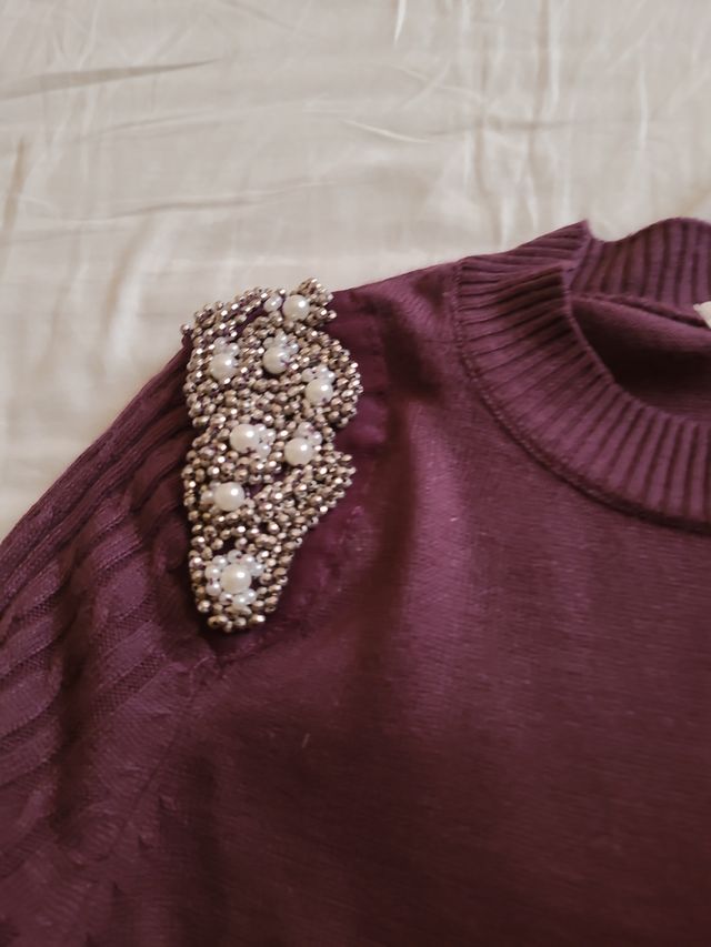 Set 2 maglie con applicazione gioiello