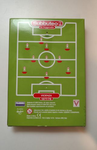 Subbuteo squadra L.R. VICENZA 