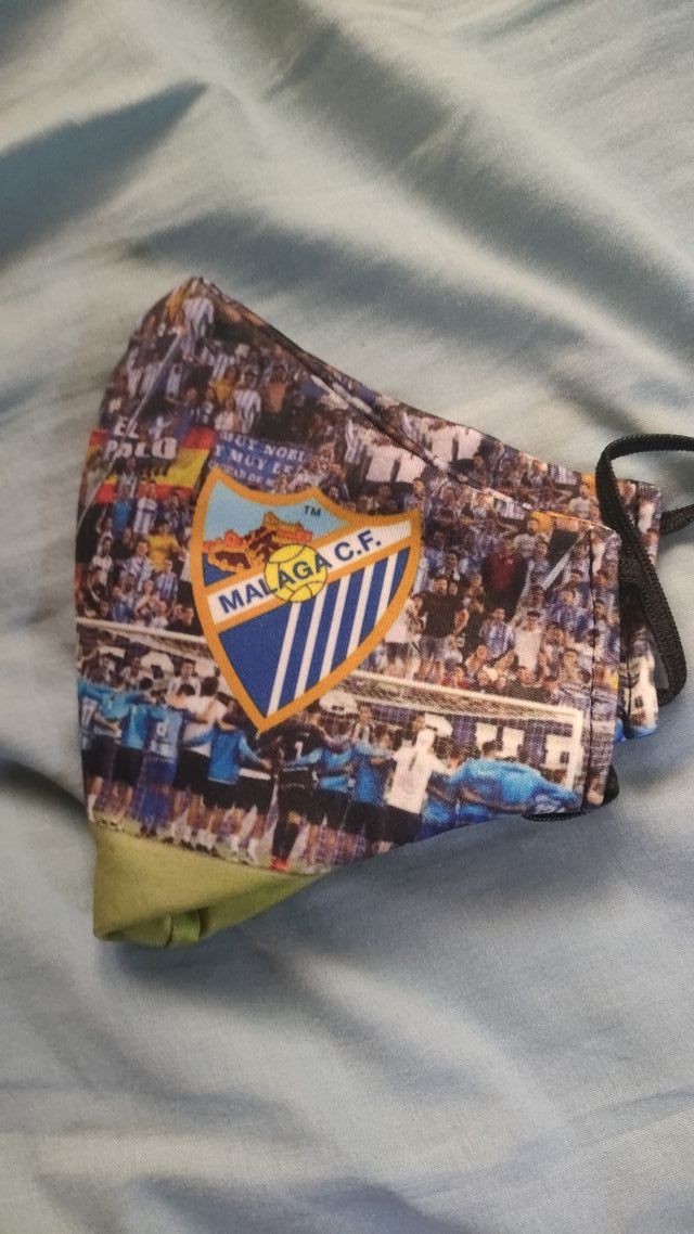 Mascarilla del Malaga CF