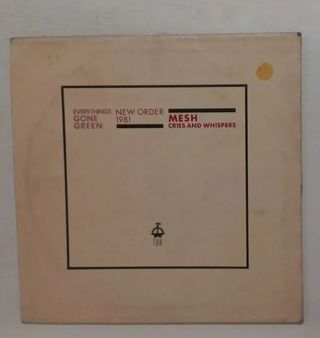 New Order everythings gone green vinile 12" lp 45