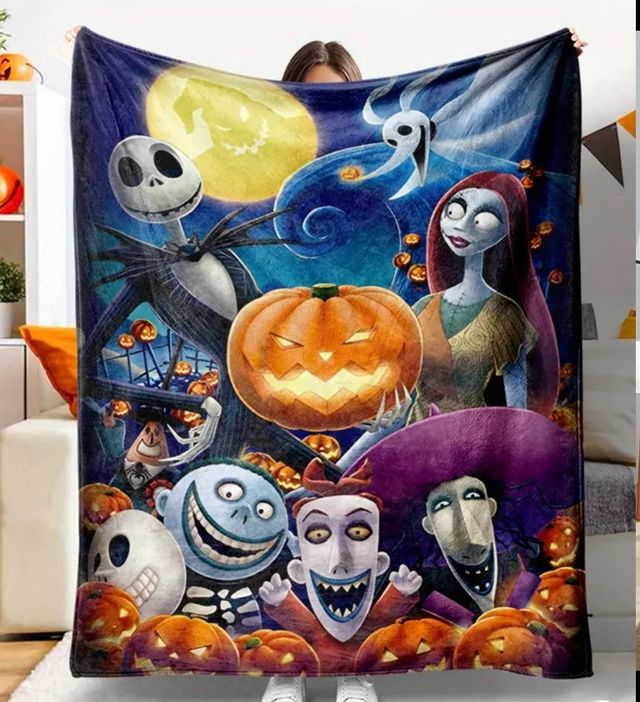 🎃 Manta Pesadilla Antes de Navidad