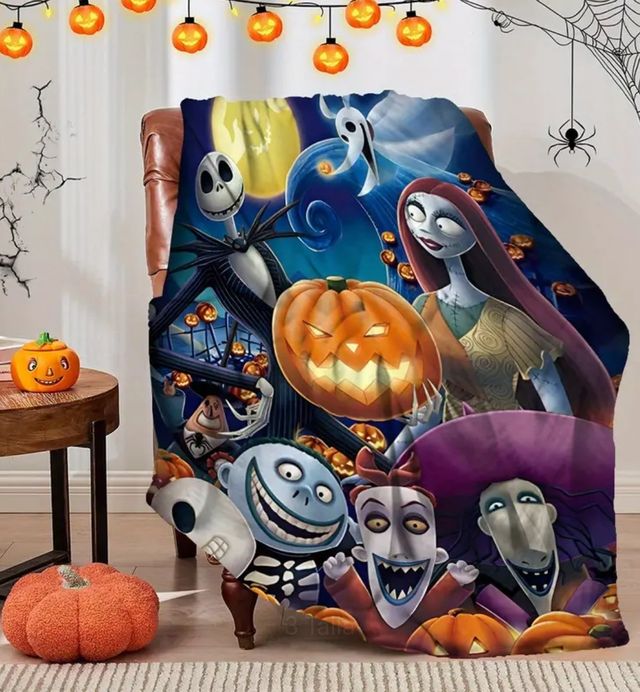 🎃 Manta Pesadilla Antes de Navidad