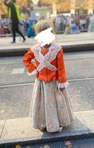 Traje regional niña