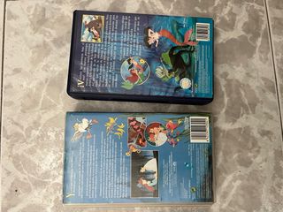 VHS La Sirenita 1 y 2