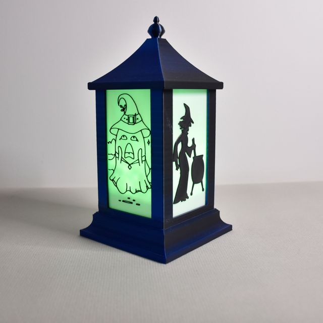 Lanterna modular para decoração de halloween