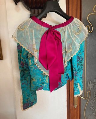 Traje fallera + 2 corpiños de niña + zapatos